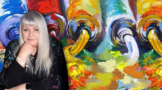 Meet Artist, Ginger Cook, The Queen of Color an Award-Winning Artist Ginger's Art and Gift Shop