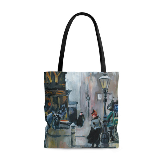 London Meets Paris - AOP Tote Bag MWW Ginger's Art and Gift Shop