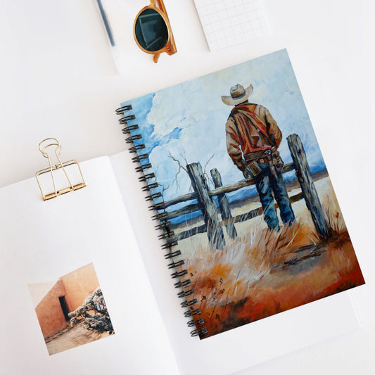 Yellowstone Ranch Hand - Spiral Journal / Notebook Ginger's Art and Gift Shop