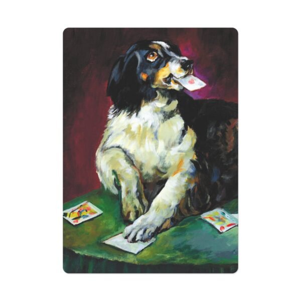 Trickster the Card Dog on the Poker Cards - Image 2