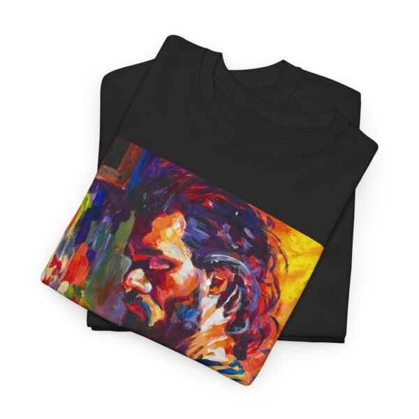 Bohemian Artist Graphic Gildan Unisex Cotton T-Shirt - Image 5