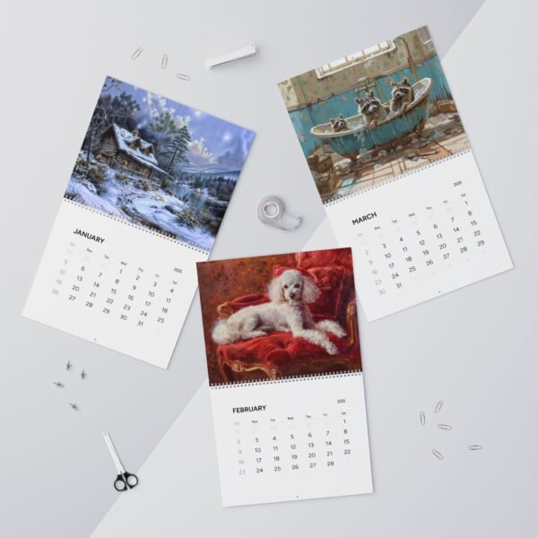 2025 Variety AI Image Wall Calendars with accompanying Resources - Image 8