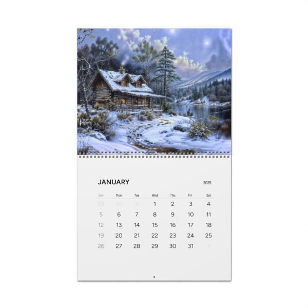 2025 Variety AI Image Wall Calendars with accompanying Resources - Image 5