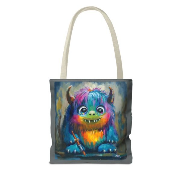 Art Attack Tote Bag - Show Your Style. You never know when an Art Monster will attack! - Image 21