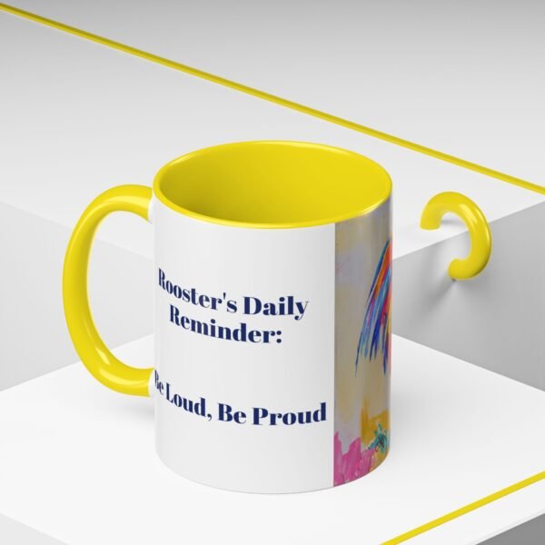 Majestic Morning Callers - Bold and Beautiful Roosters Accent Coffee Mug (11, 15oz) - 8 Different Colors - Image 16