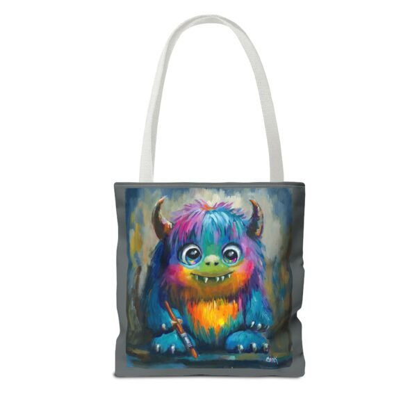 Art Attack Tote Bag - Show Your Style. You never know when an Art Monster will attack! - Image 15