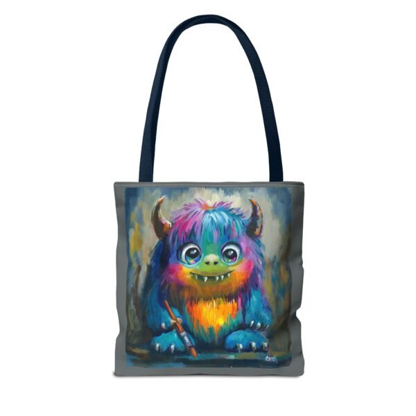 Art Attack Tote Bag - Show Your Style. You never know when an Art Monster will attack! - Image 27