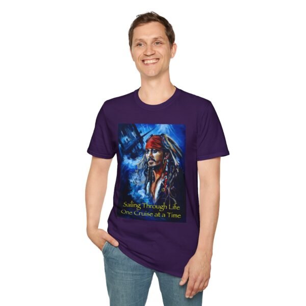 Pirate Adventure Tee – Sailing Through Life Cruise Shirt - Adventure Graphic Tee for Pirate and Cruise Lovers - Image 9