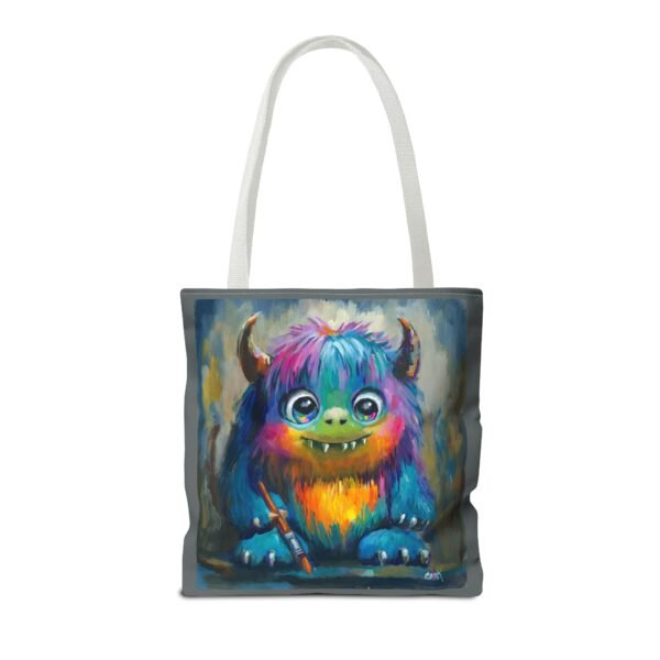 Art Attack Tote Bag - Show Your Style. You never know when an Art Monster will attack! - Image 17