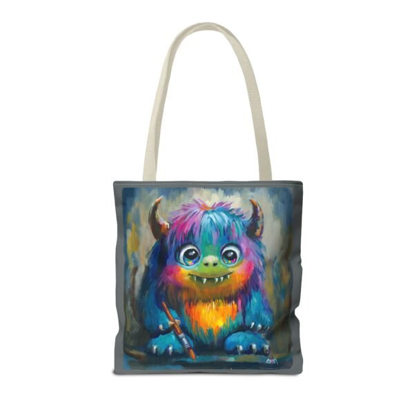 Art Attack Tote Bag - Show Your Style. You never know when an Art Monster will attack! - Image 23