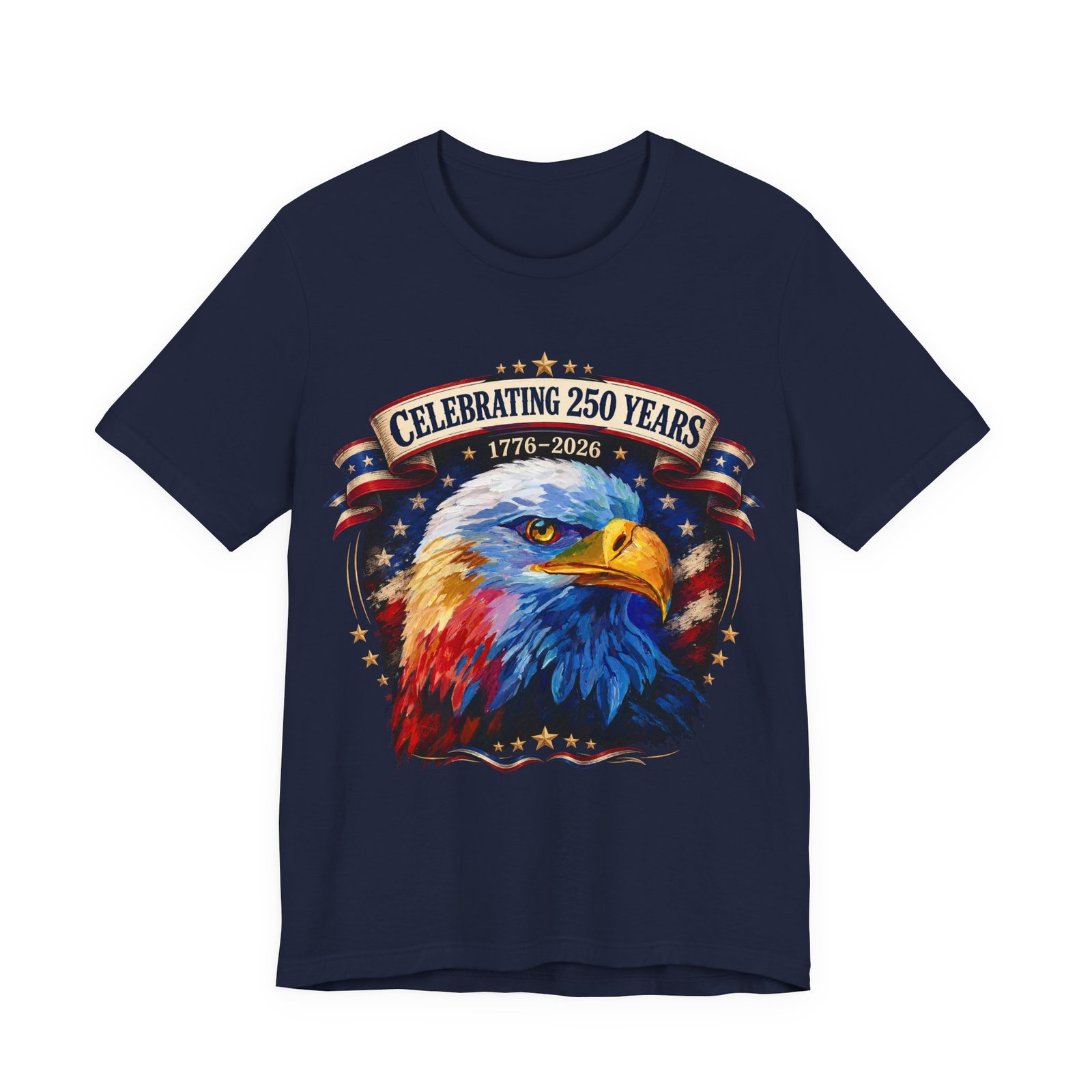 The 250 Years of Freedom Commemorative Tee – Original Eagle Painting - Image 18