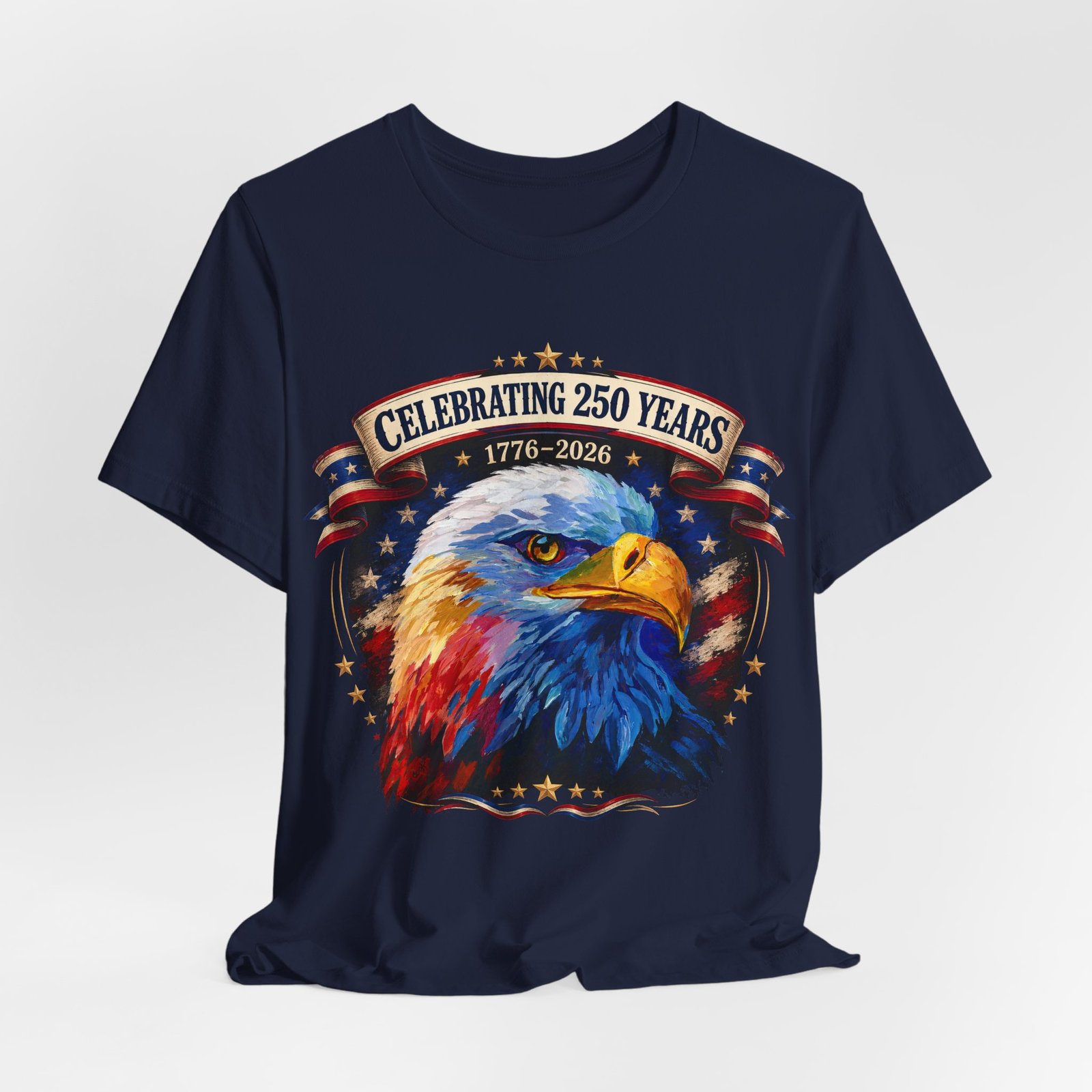 The 250 Years of Freedom Commemorative Tee – Original Eagle Painting - Image 21