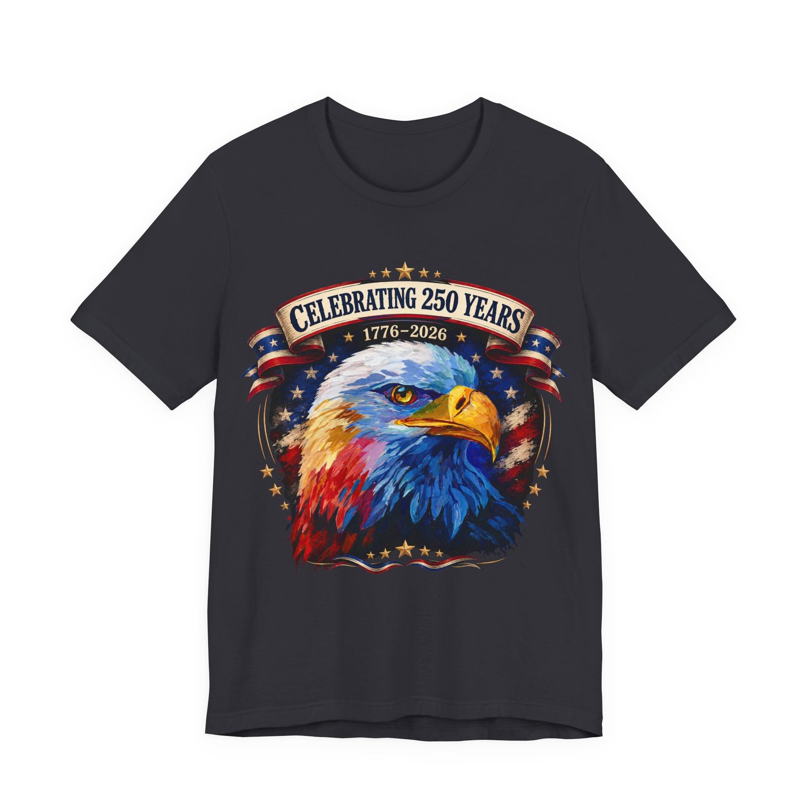The 250 Years of Freedom Commemorative Tee – Original Eagle Painting - Image 10